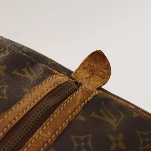 LOUIS VUITTON Monogram Sac Souple 45 Boston Bag LV Auth - Picture 12 of 16